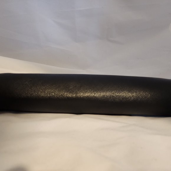 Prada Black Saffiano Leather East-West Frame Clutch Bag BP0323 - Picture 5 of 6